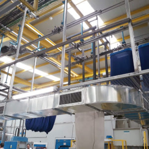 Instalaciones bioclimatización lavandería