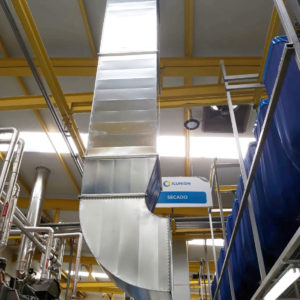 Instalaciones bioclimatización lavandería