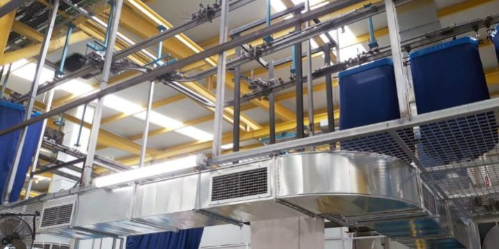 Climatización de Naves Industriales.