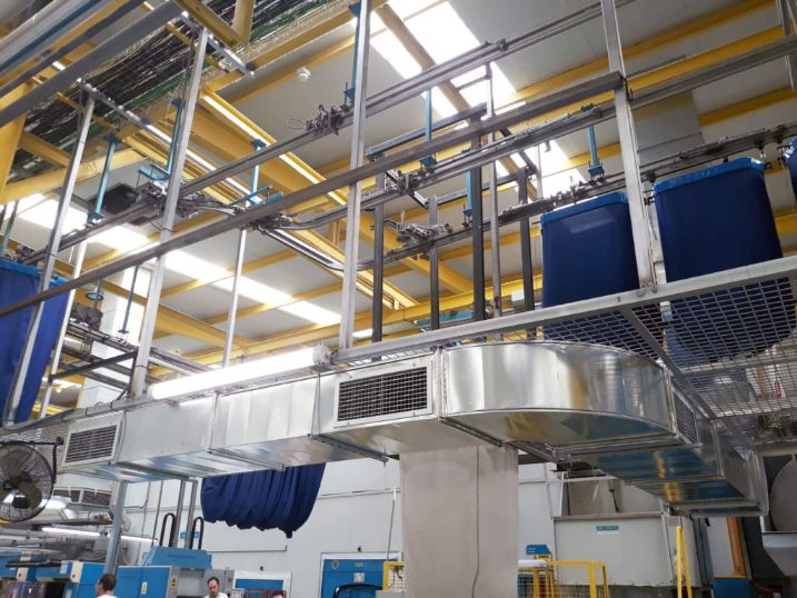 Instalación y climatización Industrial Climatización de Naves Industriales.